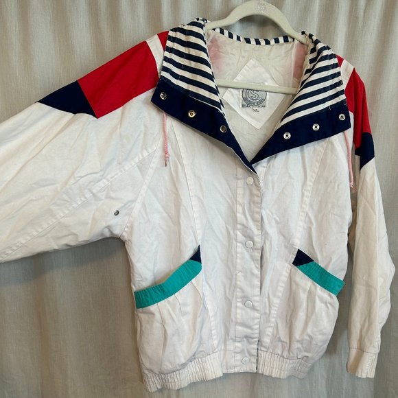 VINTAGE 90s WINDBREAKER (Size Medium) - Picture 1 of 4
